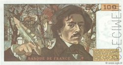 100 Francs DELACROIX FRANCE  1978 F.69.01Spn pr.SPL