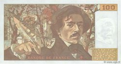 100 Francs DELACROIX modifié FRANCE  1989 F.69.13d pr.NEUF