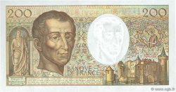 200 Francs MONTESQUIEU FRANCE  1990 F.70.10c pr.NEUF