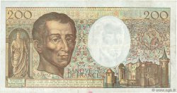 200 Francs MONTESQUIEU FRANCE  1992 F.70.12b TB+