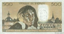 500 Francs PASCAL FRANCE  1979 F.71.19 VF