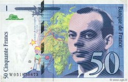 50 Francs SAINT-EXUPÉRY modifié FRANCE  1999 F.73.05 pr.SUP