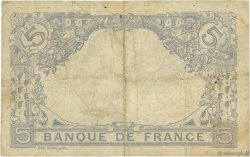 5 Francs BLEU lion inversé FRANCE  1917 F.02bis.04 pr.TB
