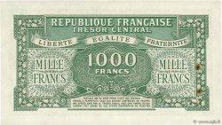 1000 Francs MARIANNE Chiffres gras FRANCE  1945 VF.12.02 SUP+