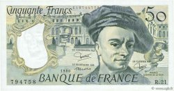 50 Francs QUENTIN DE LA TOUR FRANCE  1980 F.67.06 SPL+