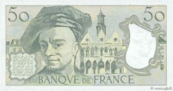 50 Francs QUENTIN DE LA TOUR FRANCE  1988 F.67.14 pr.NEUF