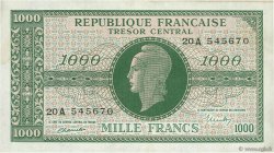 1000 Francs MARIANNE FRANCIA  1945 VF.12.01