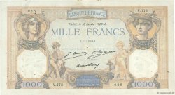 1000 Francs CÉRÈS ET MERCURE FRANCE  1929 F.37.03 TTB