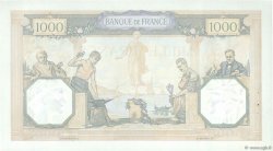 1000 Francs CÉRÈS ET MERCURE FRANCE  1937 F.37.10 pr.SPL