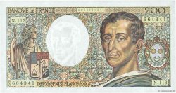 200 Francs MONTESQUIEU FRANCE  1990 F.70.10c pr.NEUF