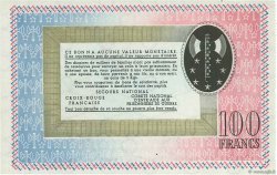 100 Francs BON DE SOLIDARITÉ FRANCE régionalisme et divers  1941 - SPL