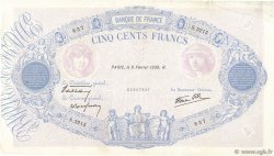 500 Francs BLEU ET ROSE modifié FRANCE  1939 F.31.25 TB à TTB