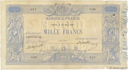 1000 Francs BLEU ET ROSE FRANCE  1891 F.36.03 B
