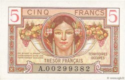 5 Francs TRÉSOR FRANÇAIS FRANCE  1947 VF.29.01 SPL+
