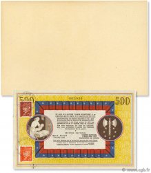 500 Francs Bon de Solidarité FRANCE regionalismo e varie  1944 - SPL