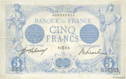 5 Francs BLEU FRANCIA  1917 F.02.48