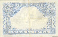 5 Francs BLEU FRANCIA  1917 F.02.48 MBC