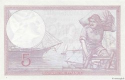5 Francs FEMME CASQUÉE modifié FRANCE  1939 F.04.08 pr.NEUF