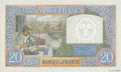 20 Francs TRAVAIL ET SCIENCE FRANCE  1941 F.12.17 SPL+