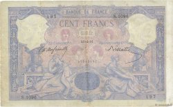 100 Francs BLEU ET ROSE FRANCE  1891 F.21.04 TB