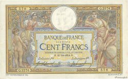 100 Francs LUC OLIVIER MERSON sans LOM FRANCE  1914 F.23.06 TTB+