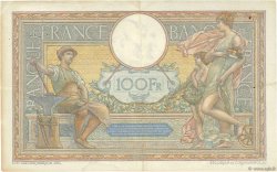 100 Francs LUC OLIVIER MERSON grands cartouches FRANCE  1925 F.24.03 pr.TTB