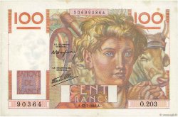 100 Francs JEUNE PAYSAN Favre-Gilly FRANCE  1947 F.28ter.01 TTB+