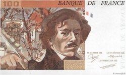 100 Francs DELACROIX FRANCE  1987 NE.1987.02b NEUF