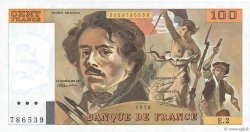 100 Francs DELACROIX FRANCE  1978 F.68.02 NEUF