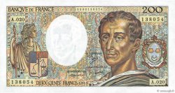 200 Francs MONTESQUIEU FRANCIA  1983 F.70.03