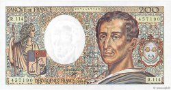 200 Francs MONTESQUIEU FRANCE  1990 F.70.10c