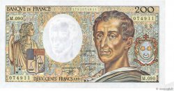 200 Francs MONTESQUIEU FRANCE  1991 F.70.11 NEUF