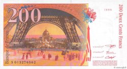 200 Francs EIFFEL Sans STRAP FRANCE  1996 F.75f4.02 pr.NEUF