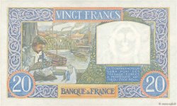 20 Francs TRAVAIL ET SCIENCE FRANCE  1940 F.12.09 SPL+