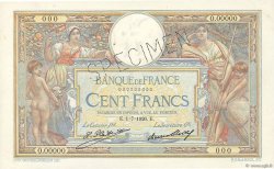 100 Francs LUC OLIVIER MERSON grands cartouches FRANCE  1926 F.24.05Sp