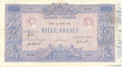 1000 Francs BLEU ET ROSE FRANCE  1916 F.36.30 TTB