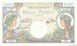 1000 Francs COMMERCE ET INDUSTRIE FRANCIA  1940 F.39.01
