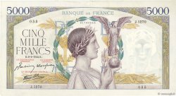 5000 Francs VICTOIRE Impression à plat FRANCE  1944 F.46.51 TTB+