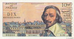10 Nouveaux Francs RICHELIEU FRANCE  1959 F.57.01Spn pr.NEUF