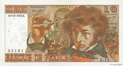 10 Francs BERLIOZ FRANCE  1973 F.63.02 pr.SUP