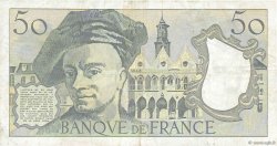 50 Francs QUENTIN DE LA TOUR FRANCE  1985 F.67.11 TTB