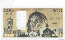 500 Francs PASCAL FRANCE  1980 F.71.22 NEUF
