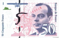 50 Francs SAINT-EXUPÉRY Sans couleurs FRANCE  1992 F.72f5.01