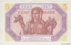 5 Mark SARRE FRANCE  1947 VF.46.01 pr.SPL