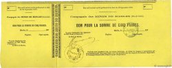 5 Francs FRANCE régionalisme et divers Marles 1870 - SUP