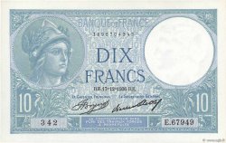 10 Francs MINERVE FRANCE  1936 F.06.17 SPL