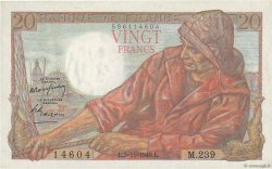 20 Francs PÊCHEUR FRANCE  1949 F.13.16 NEUF