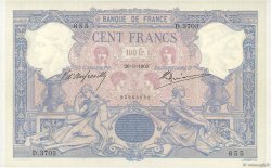 100 Francs BLEU ET ROSE FRANCE  1903 F.21.17 SUP+