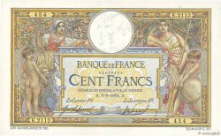 100 Francs LUC OLIVIER MERSON sans LOM FRANCE  1914 F.23.06 pr.SPL