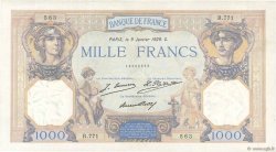 1000 Francs CÉRÈS ET MERCURE FRANCE  1929 F.37.03 TTB+